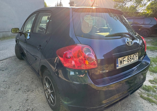 Toyota Auris cena 13999 przebieg: 199354, rok produkcji 2007 z Warszawa małe 92